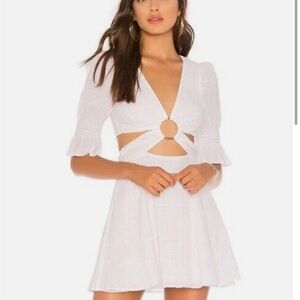 Tularosa White Mini Dress